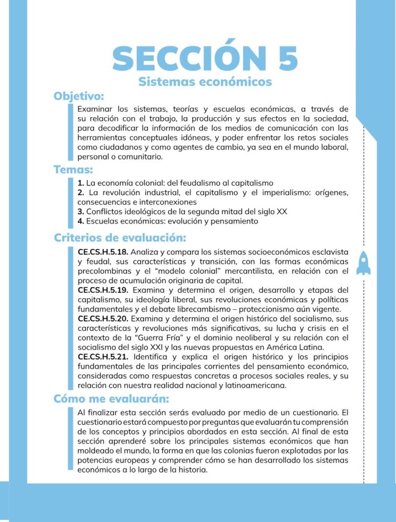 HISTORIA – Bachillerato General – 1 (Primero de Bachillerato - Página 320 - Contenido informativo Resumido