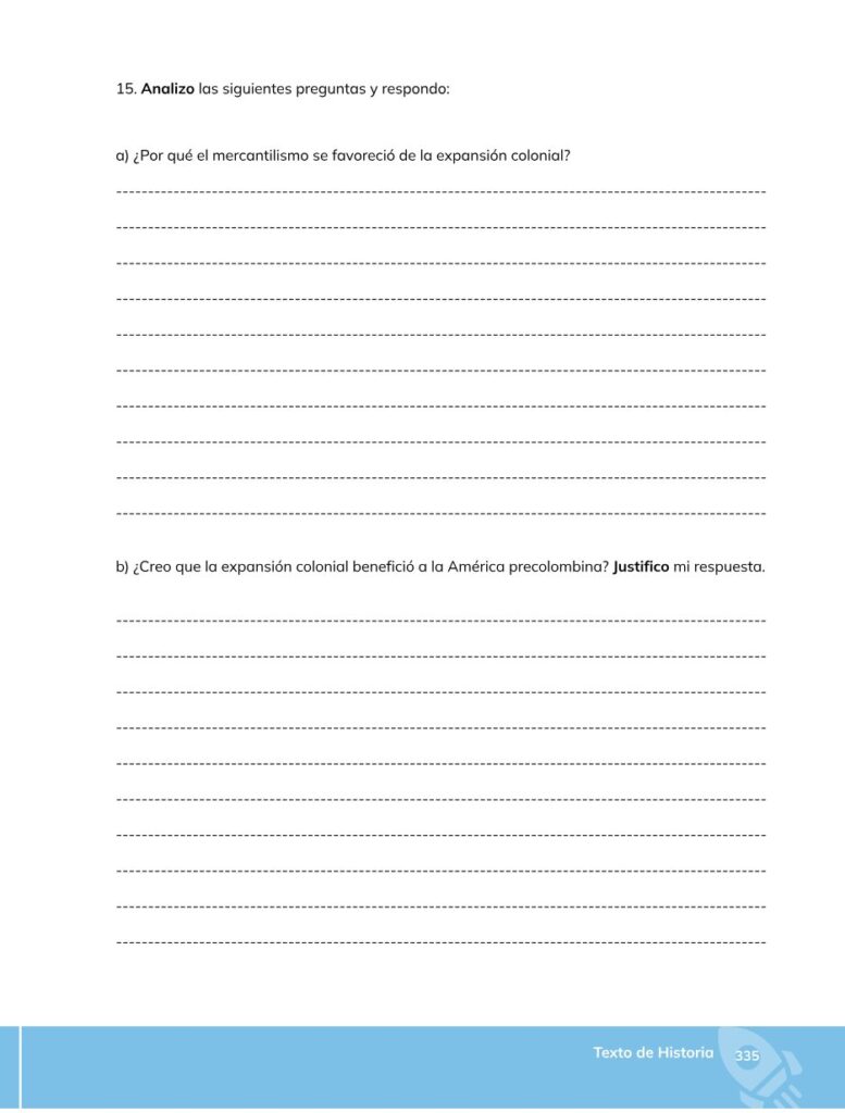 HISTORIA – Bachillerato General – 1 (Primero de Bachillerato - Página 336 - Contenido informativo Resumido