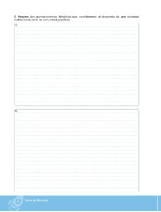 Libro HISTORIA – Bachillerato General – 1 (Primero de Bachillerato) – Pág 45 – Resuelto pdf