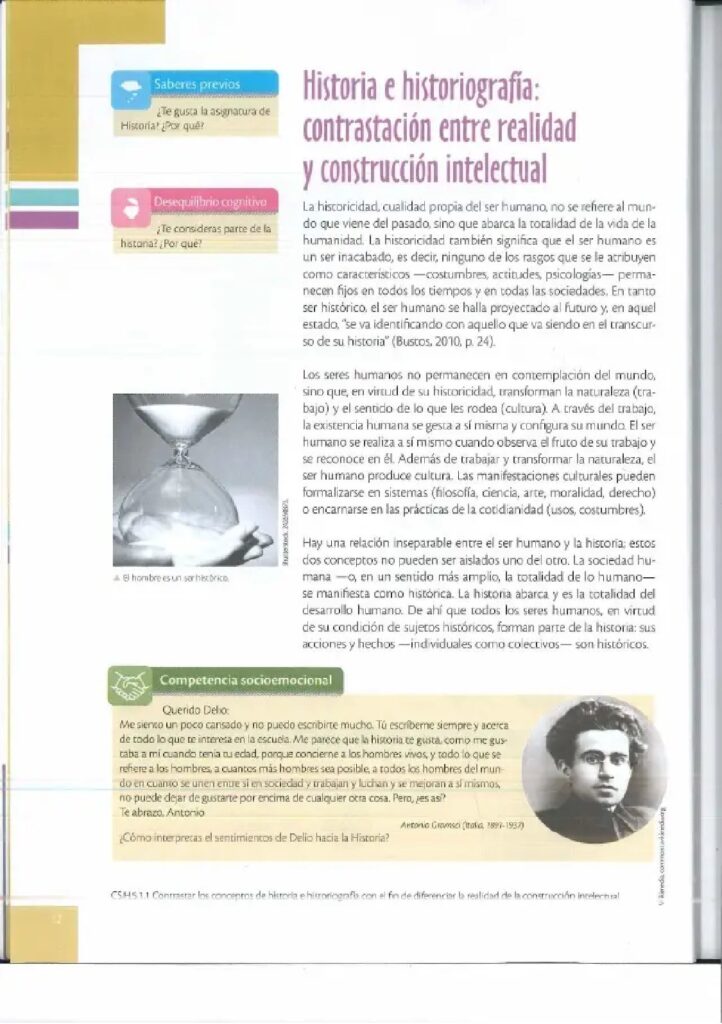 Historia – Bachillerato General – Texto de consulta y cuader - Página 13 - Contenido informativo Resumido