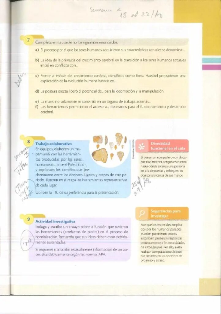 Historia – Bachillerato General – Texto de consulta y cuader - Página 32 - Contenido informativo Resumido