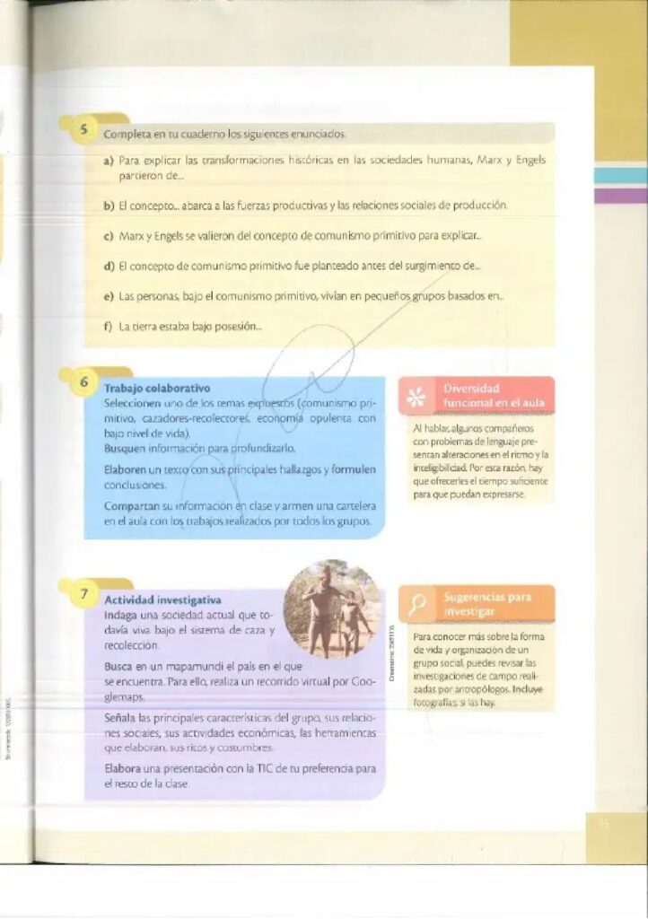 Historia – Bachillerato General – Texto de consulta y cuader - Página 36 - Contenido informativo Resumido