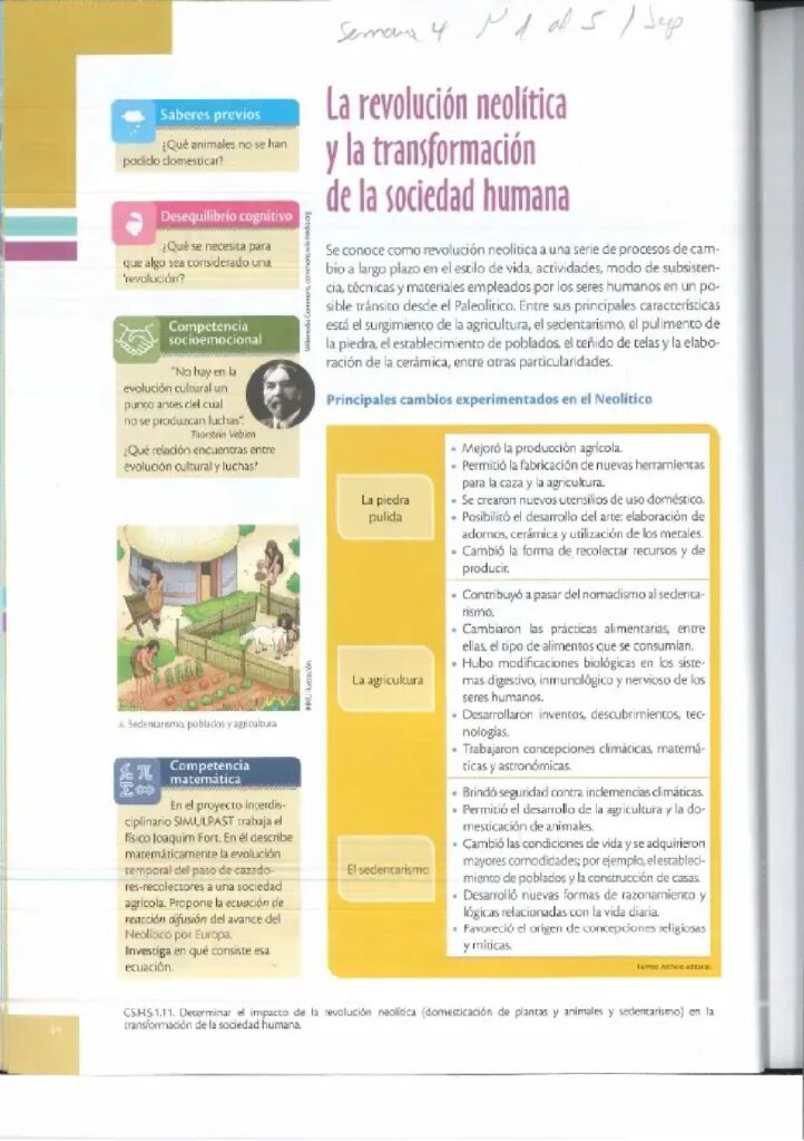 Historia – Bachillerato General – Texto de consulta y cuader - Página 45 - Contenido informativo Resumido