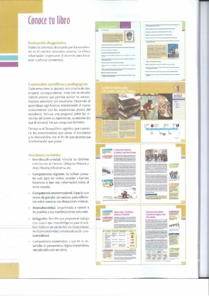 Historia – Bachillerato General – Texto de consulta y cuader - Página 5 - Contenido informativo Resumido