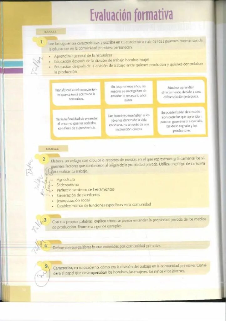 Historia – Bachillerato General – Texto de consulta y cuader - Página 51 - Contenido informativo Resumido