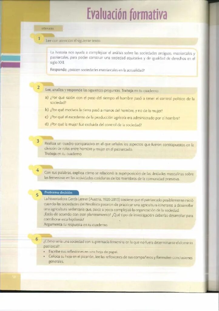 Historia – Bachillerato General – Texto de consulta y cuader - Página 59 - Contenido informativo Resumido