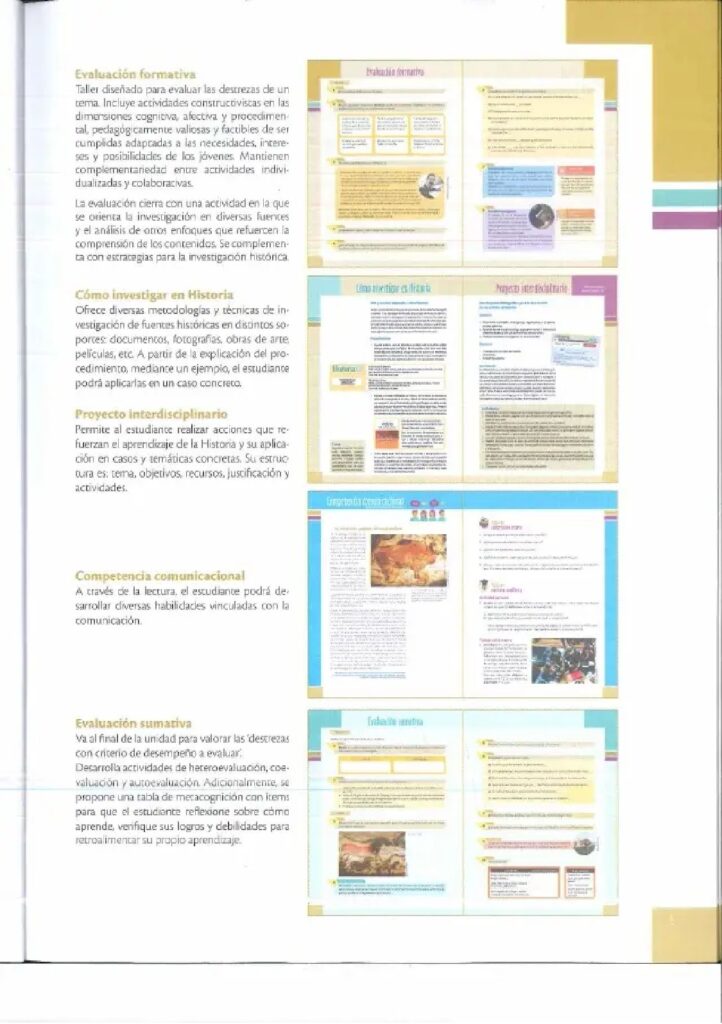 Historia – Bachillerato General – Texto de consulta y cuader - Página 6 - Contenido informativo Resumido
