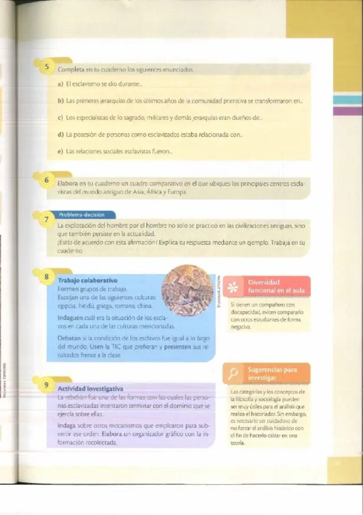 Historia – Bachillerato General – Texto de consulta y cuader - Página 64 - Contenido informativo Resumido
