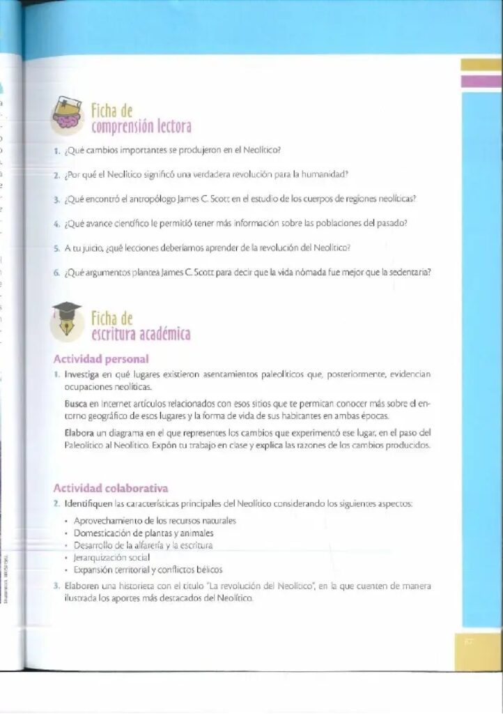 Historia – Bachillerato General – Texto de consulta y cuader - Página 68 - Contenido informativo Resumido