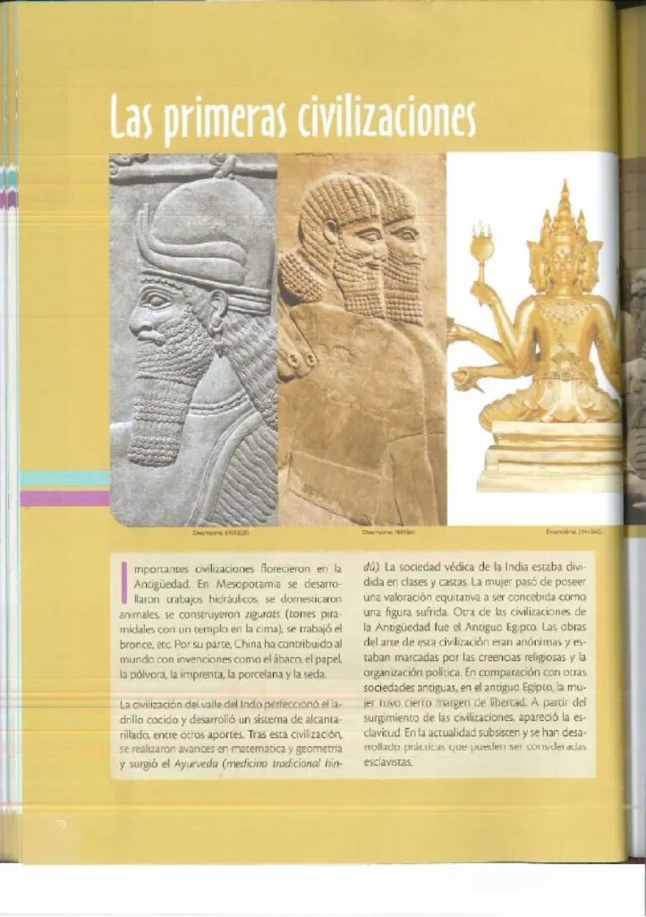 Historia – Bachillerato General – Texto de consulta y cuader - Página 71 - Contenido informativo Resumido