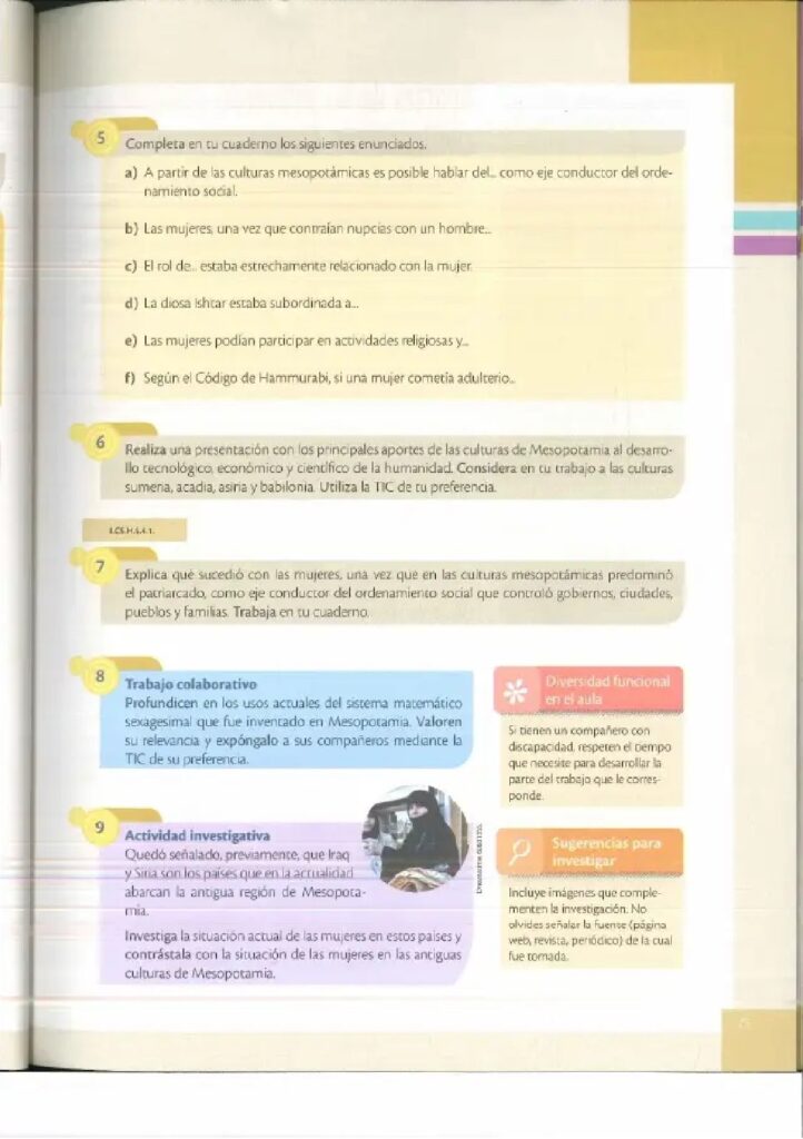 Historia – Bachillerato General – Texto de consulta y cuader - Página 76 - Contenido informativo Resumido