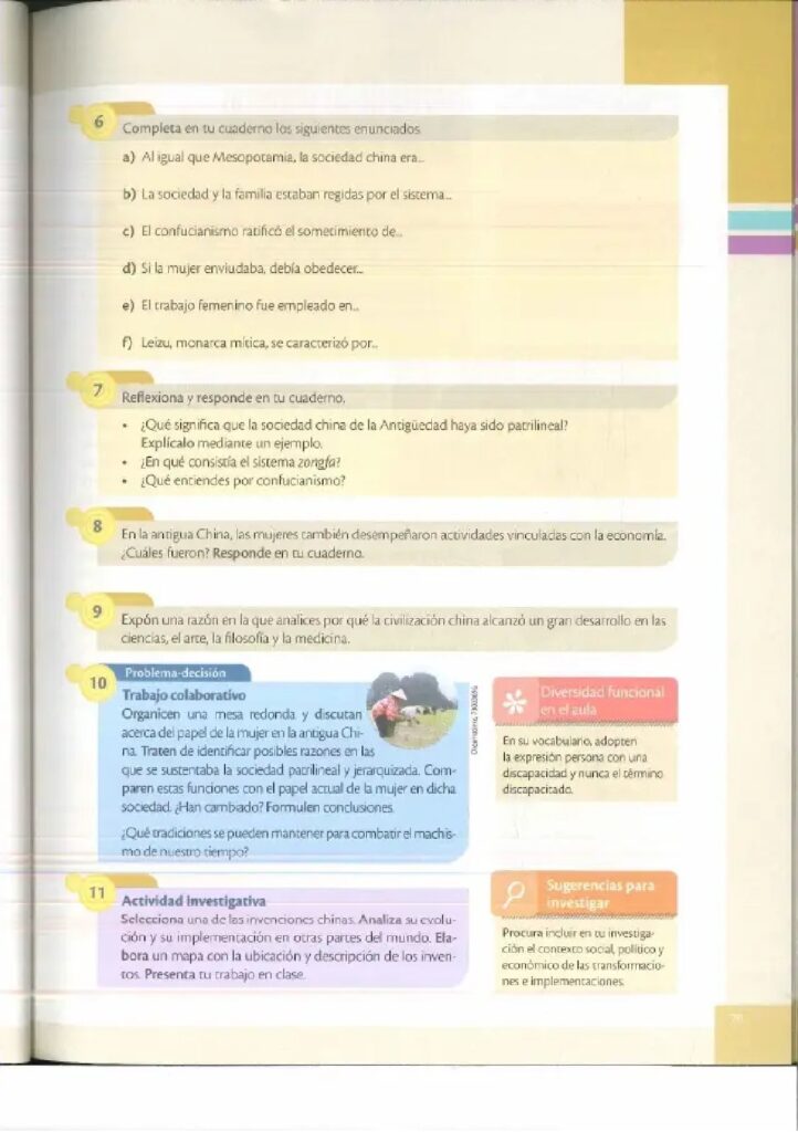 Historia – Bachillerato General – Texto de consulta y cuader - Página 80 - Contenido informativo Resumido