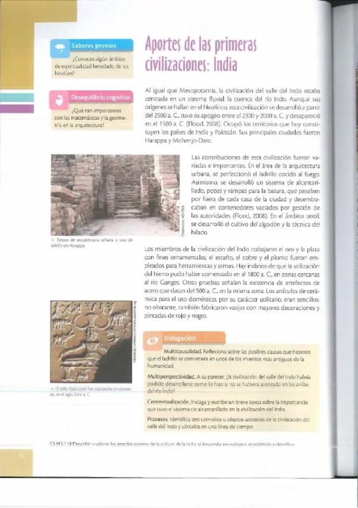 Historia – Bachillerato General – Texto de consulta y cuader - Página 81 - Contenido informativo Resumido