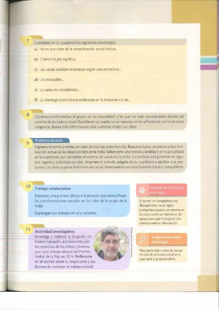 Historia – Bachillerato General – Texto de consulta y cuader - Página 88 - Contenido informativo Resumido