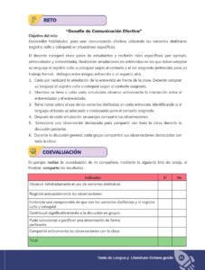 Libro Lengua y Literatura – Educación General Básica (Subnivel Superior) – Octavo de Básica – Pág 12 – Resuelto pdf