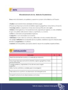Libro Lengua y Literatura – Educación General Básica (Subnivel Superior) – Octavo de Básica – Pág 16 – Resumido pdf