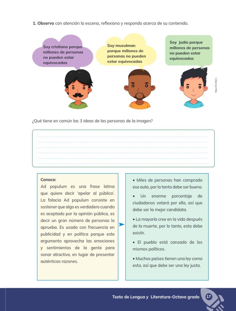 Lengua y Literatura – Educación General Básica (Subnivel Sup - Página 18 - Ejercicios Resuelto