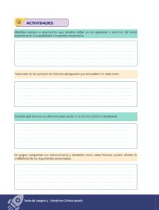 Libro Lengua y Literatura – Educación General Básica (Subnivel Superior) – Octavo de Básica – Pág 21 – Resuelto pdf