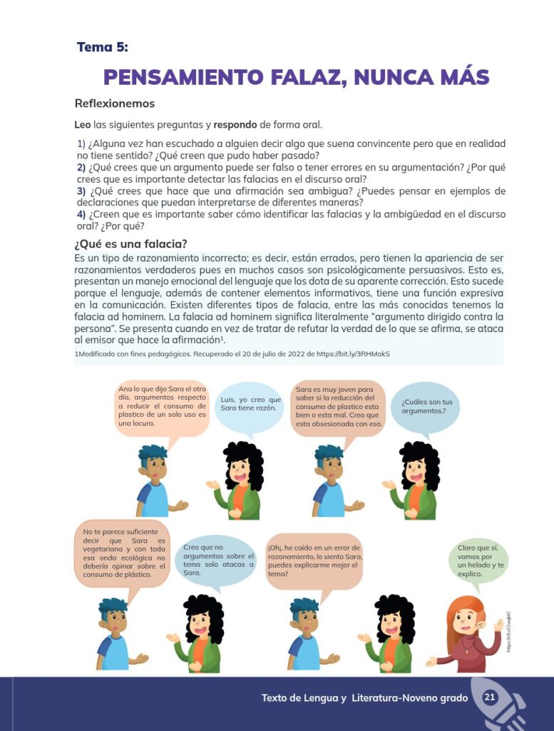 Lengua y Literatura – Educación General Básica – Subnivel Su - Página 22 - Lectura Resumido