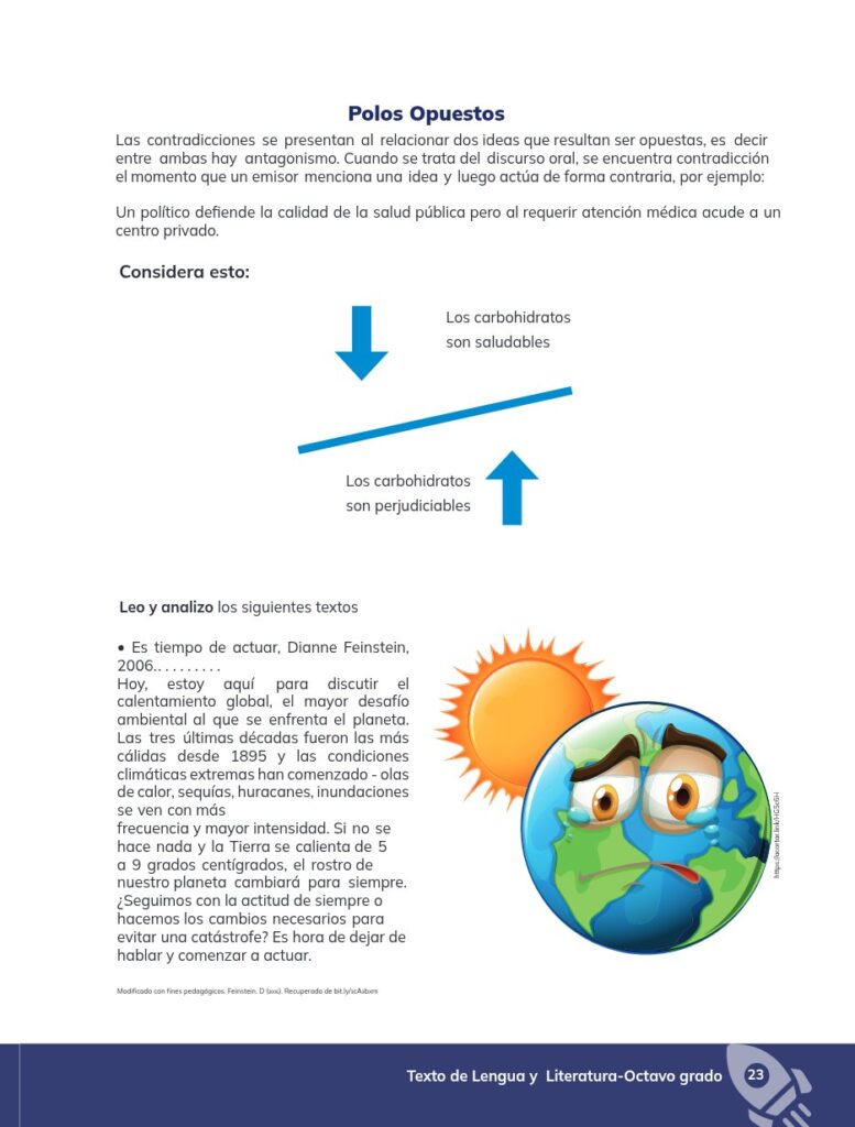Lengua y Literatura – Educación General Básica (Subnivel Sup - Página 24 - Contenido informativo Resumido