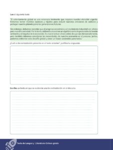 Libro Lengua y Literatura – Educación General Básica (Subnivel Superior) – Octavo de Básica – Pág 27 – Resuelto pdf