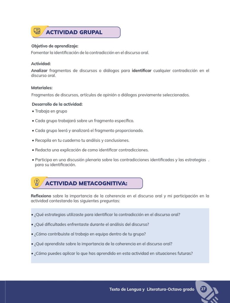 Lengua y Literatura – Educación General Básica (Subnivel Sup - Página 28 - Contenido informativo Resumido