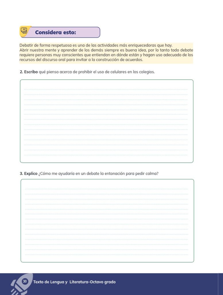 Lengua y Literatura – Educación General Básica (Subnivel Sup - Página 31 - Ejercicios Resuelto
