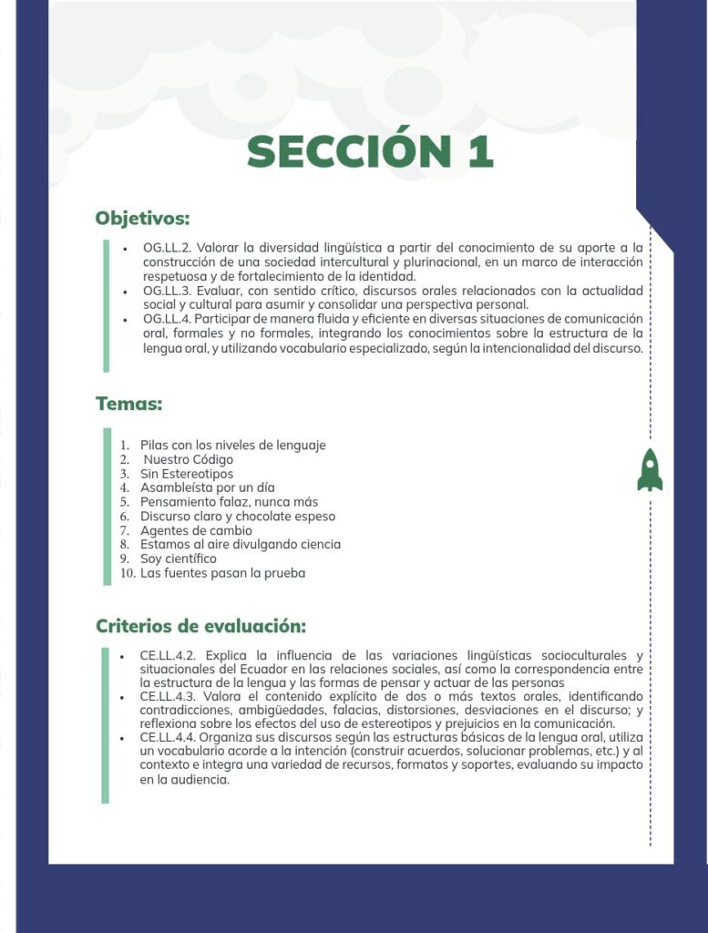 Lengua y Literatura – Educación General Básica – Subnivel Su - Página 6 - Contenido informativo Resumido
