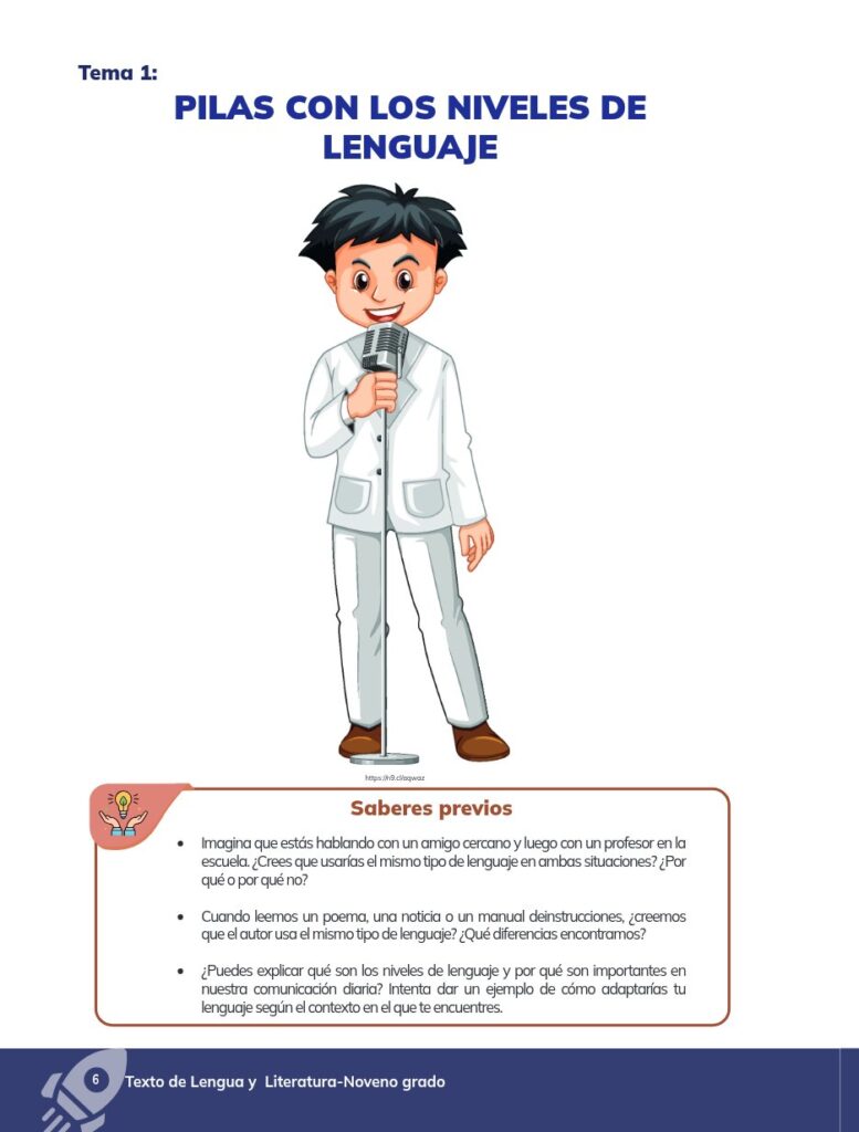 Lengua y Literatura – Educación General Básica – Subnivel Su - Página 7 - Portada Resumido