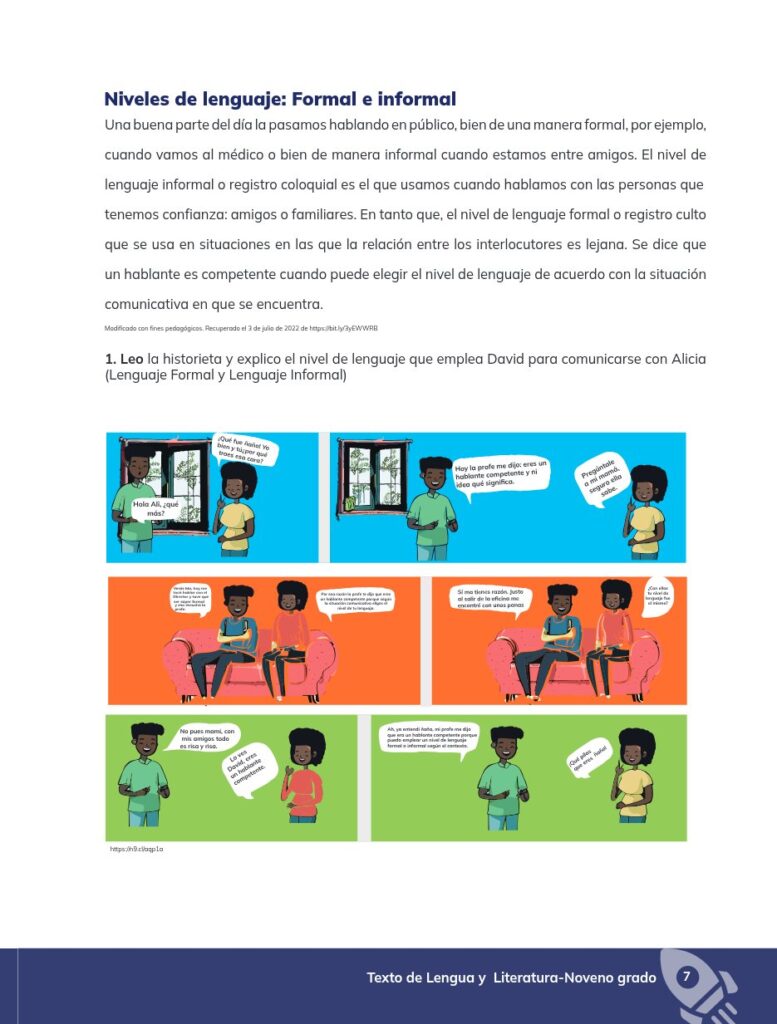 Lengua y Literatura – Educación General Básica – Subnivel Su - Página 8 - Contenido informativo Resuelto