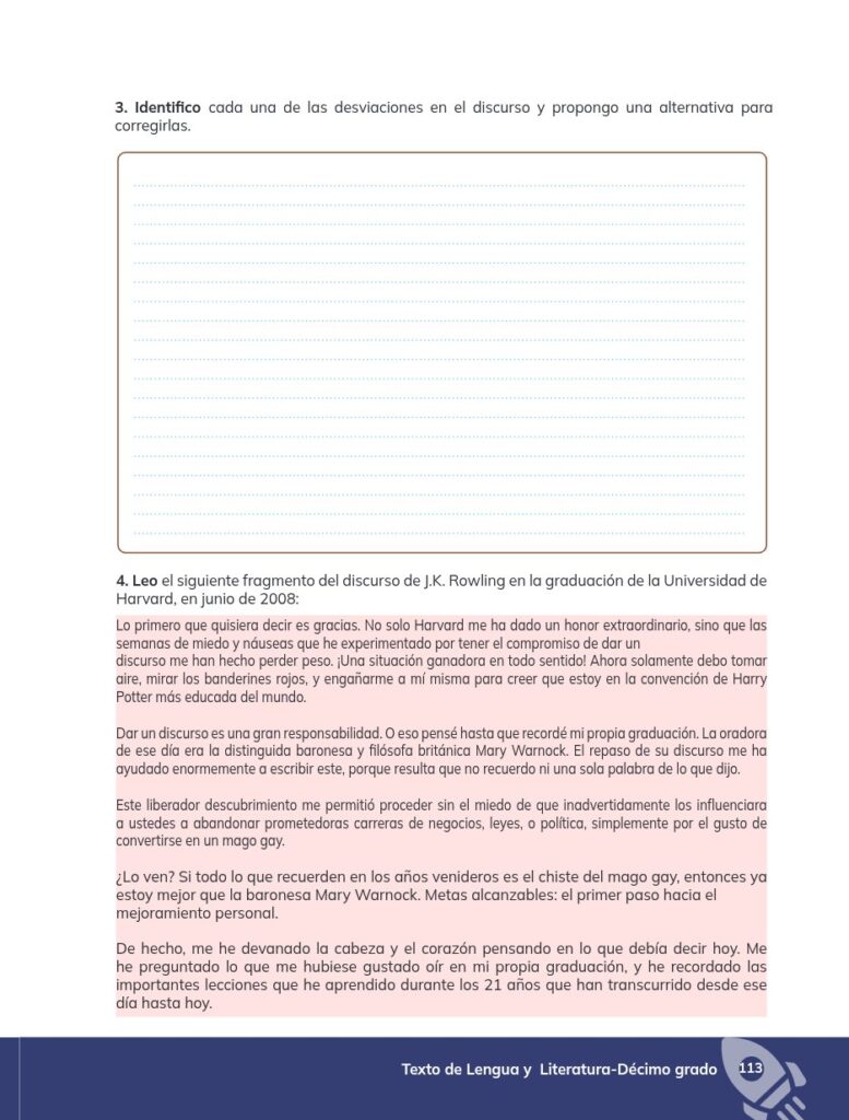 Lengua y Literatura - Educación General Básica - Subnivel Su - Página 114 - Lectura Resumido