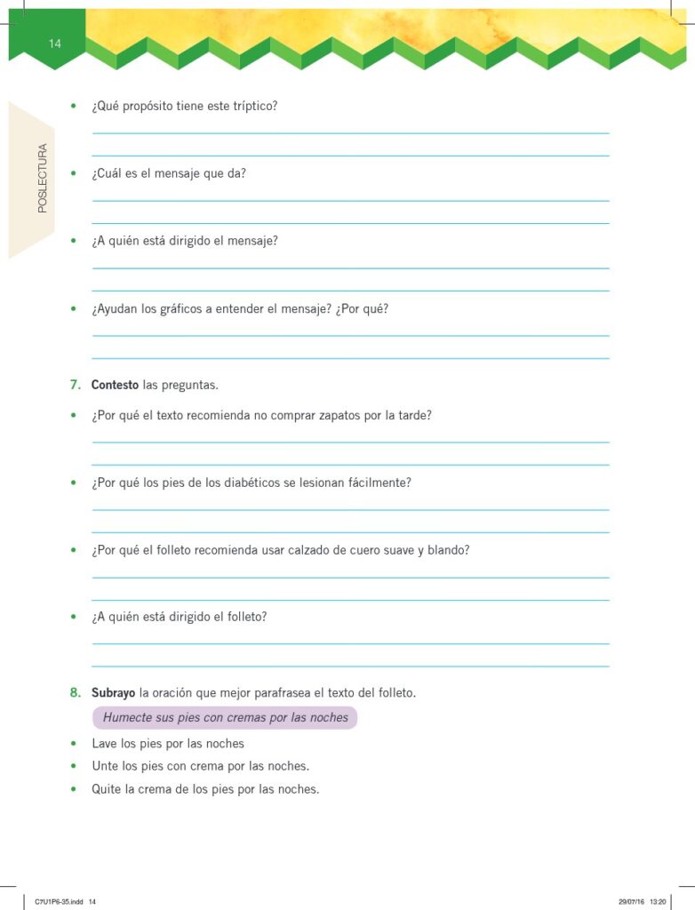 Lengua y Literatura - Educación General Básica - Subnivel Me - Página 15 - Evaluación Resuelto