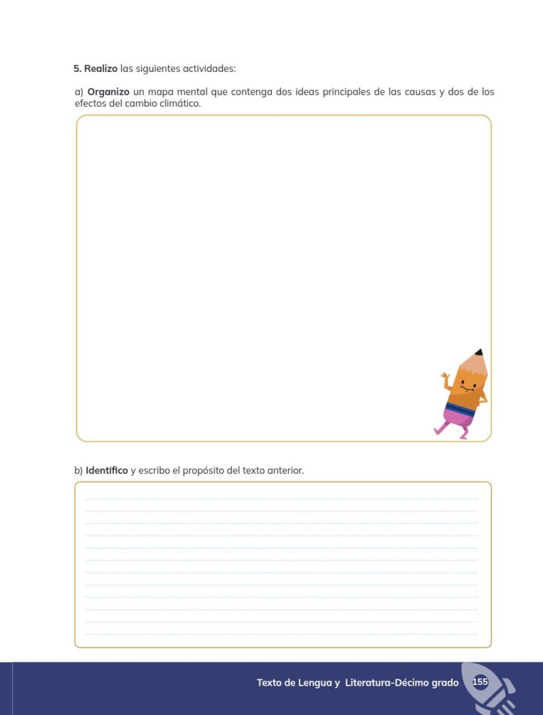 Lengua y Literatura - Educación General Básica - Subnivel Su - Página 156 - Ejercicios Resuelto