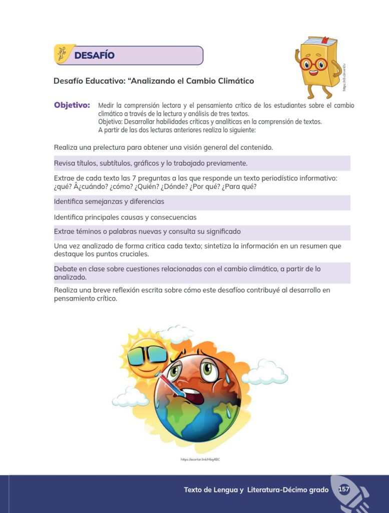 Lengua y Literatura - Educación General Básica - Subnivel Su - Página 158 - Contenido informativo Resumido