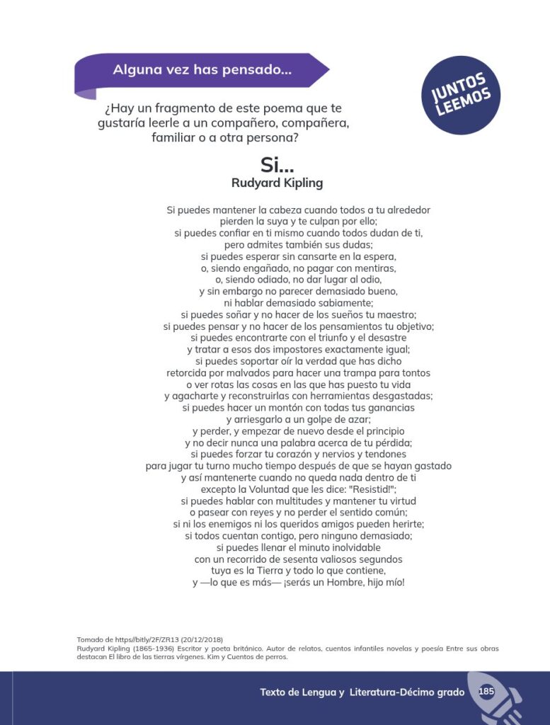 Lengua y Literatura - Educación General Básica - Subnivel Su - Página 186 - Lectura Resumido