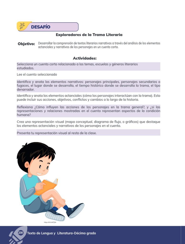 Lengua y Literatura - Educación General Básica - Subnivel Su - Página 209 - Proyecto Resumido