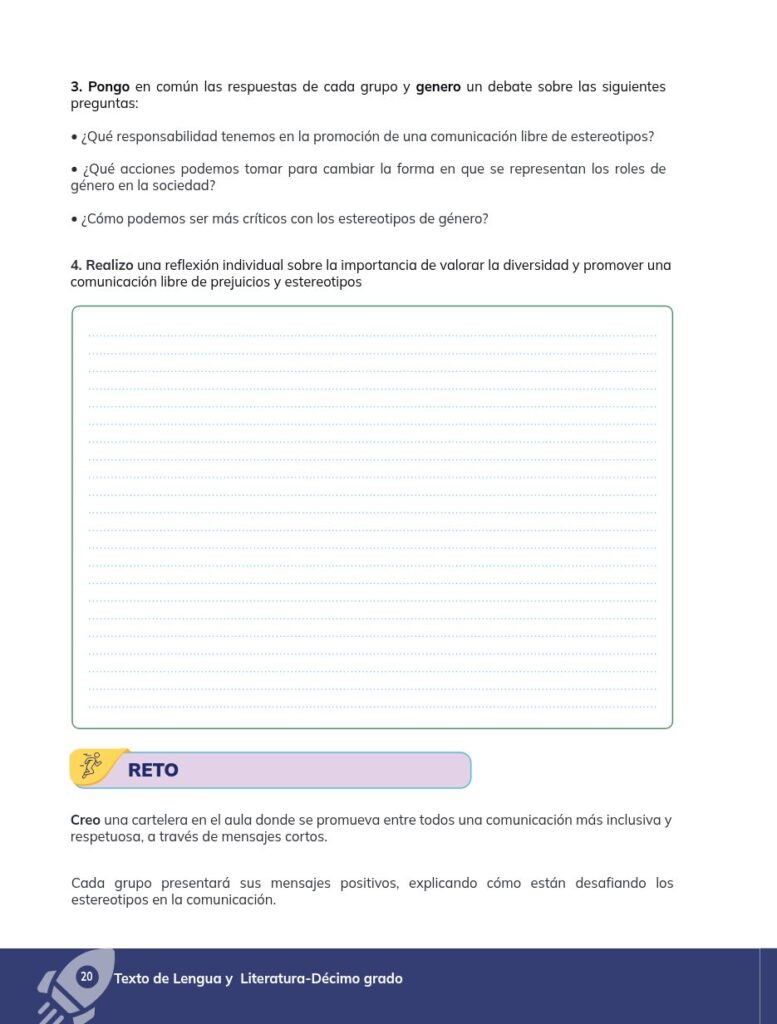 Lengua y Literatura - Educación General Básica - Subnivel Su - Página 21 - Ejercicios Resuelto