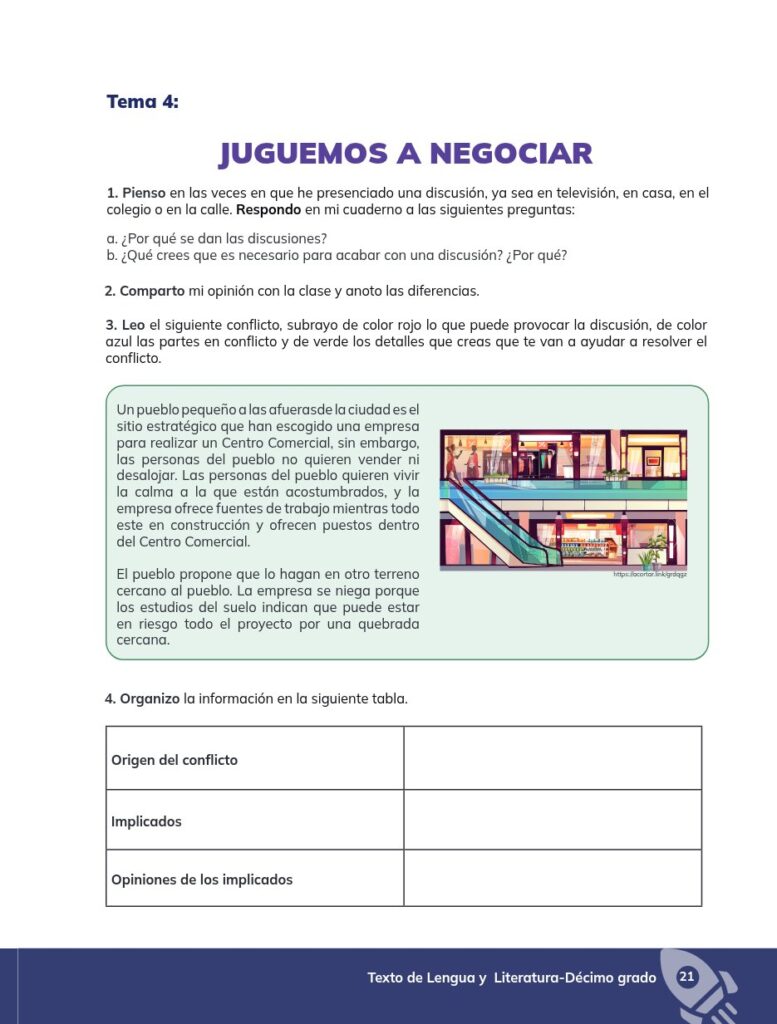 Lengua y Literatura - Educación General Básica - Subnivel Su - Página 22 - Ejercicios Resuelto