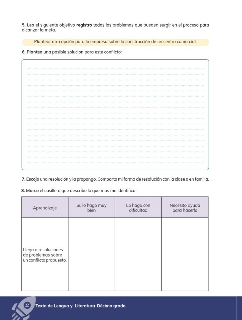 Lengua y Literatura - Educación General Básica - Subnivel Su - Página 23 - Contenido informativo Resuelto