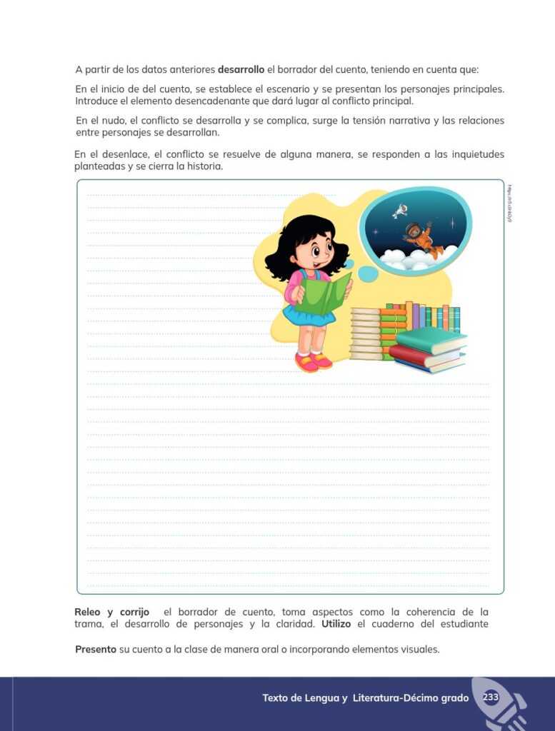 Lengua y Literatura - Educación General Básica - Subnivel Su - Página 234 - Contenido informativo Resumido