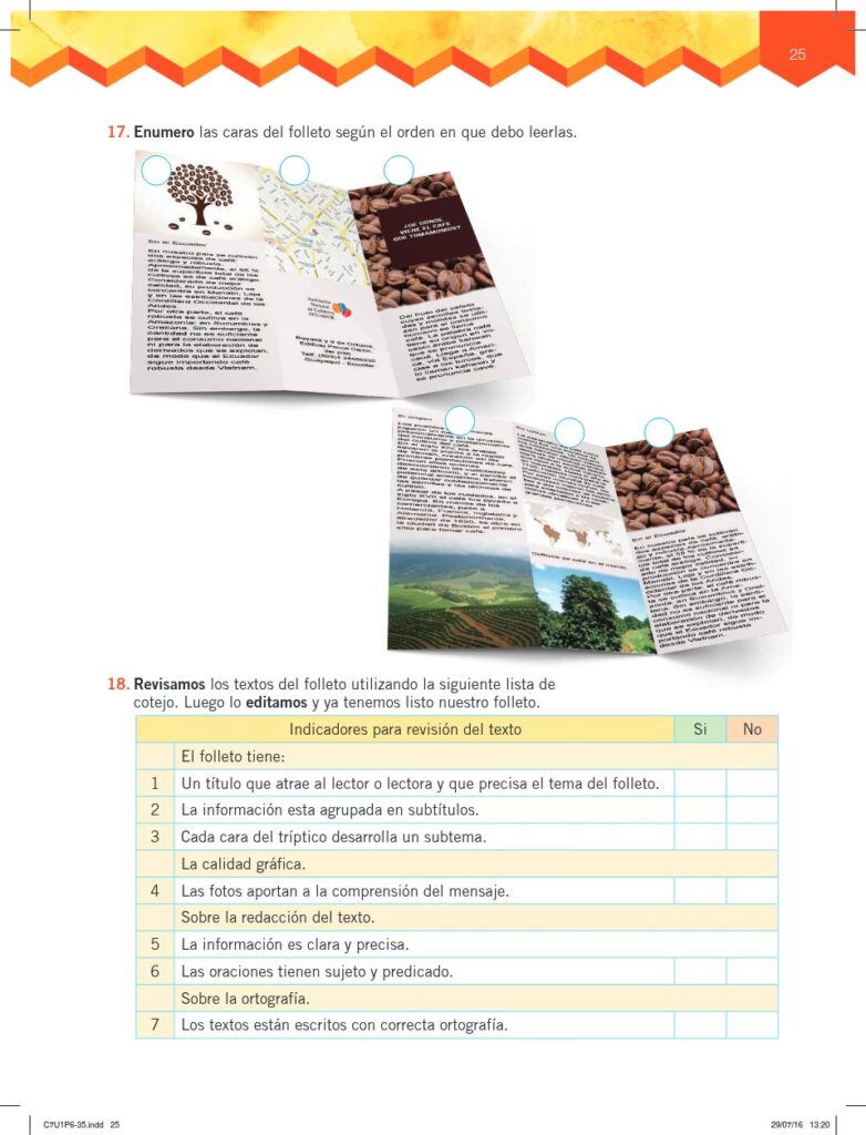 Lengua y Literatura - Educación General Básica - Subnivel Me - Página 26 - Ejercicios Resuelto