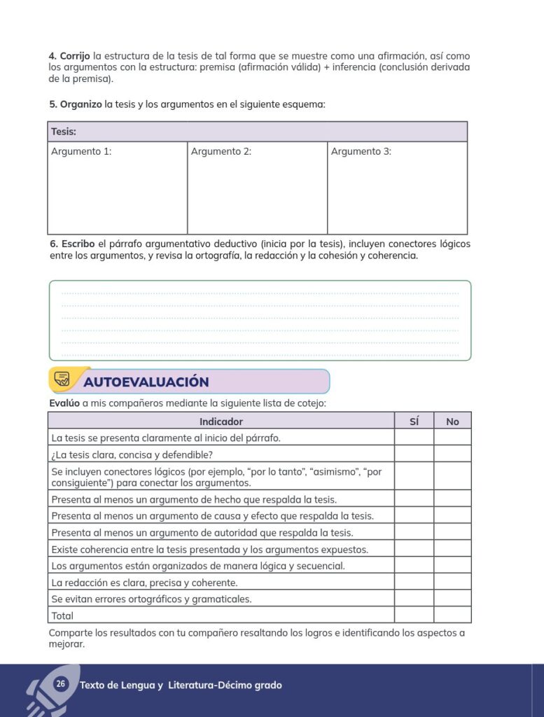 Lengua y Literatura - Educación General Básica - Subnivel Su - Página 27 - Ejercicios Resuelto