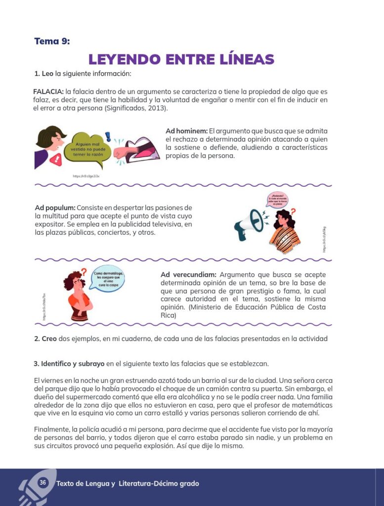Lengua y Literatura - Educación General Básica - Subnivel Su - Página 37 - Contenido informativo Resuelto