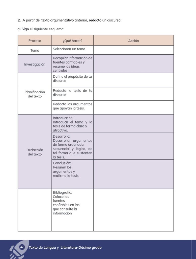Lengua y Literatura - Educación General Básica - Subnivel Su - Página 43 - Ejercicios Resuelto