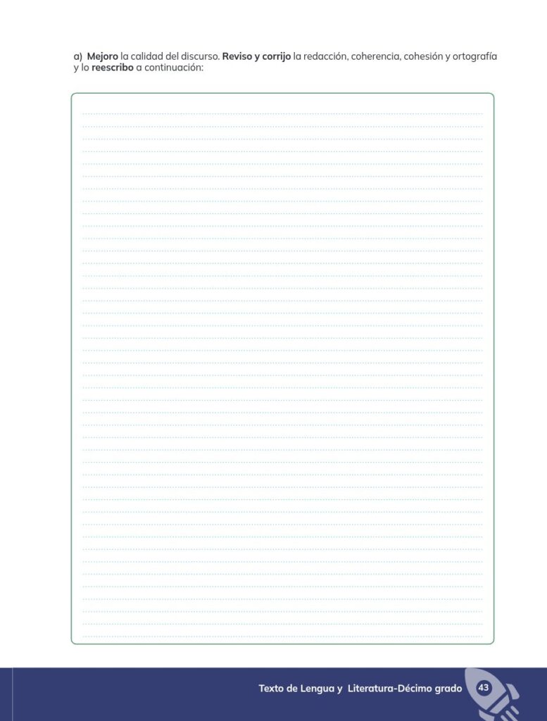 Lengua y Literatura - Educación General Básica - Subnivel Su - Página 44 - Contenido informativo Resumido