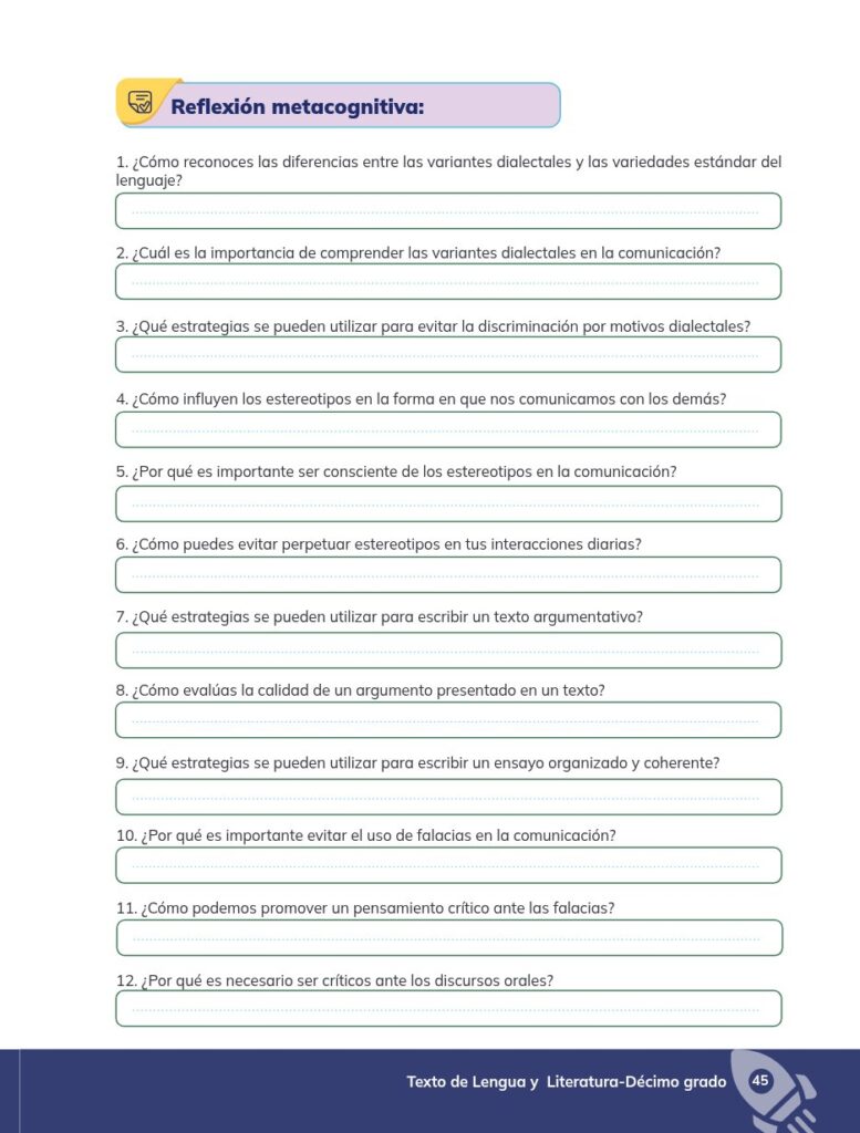 Lengua y Literatura - Educación General Básica - Subnivel Su - Página 46 - Contenido informativo Resumido