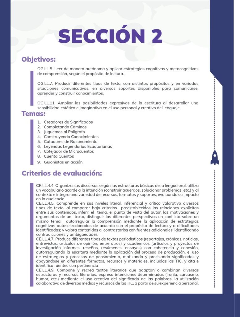 Lengua y Literatura - Educación General Básica - Subnivel Su - Página 47 - Contenido informativo Resumido