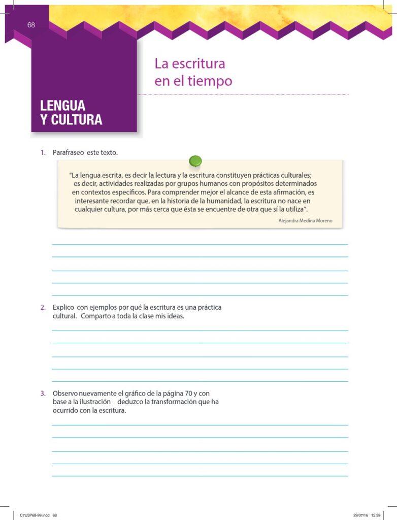 Lengua y Literatura - Educación General Básica - Subnivel Me - Página 69 - Lectura Resumido
