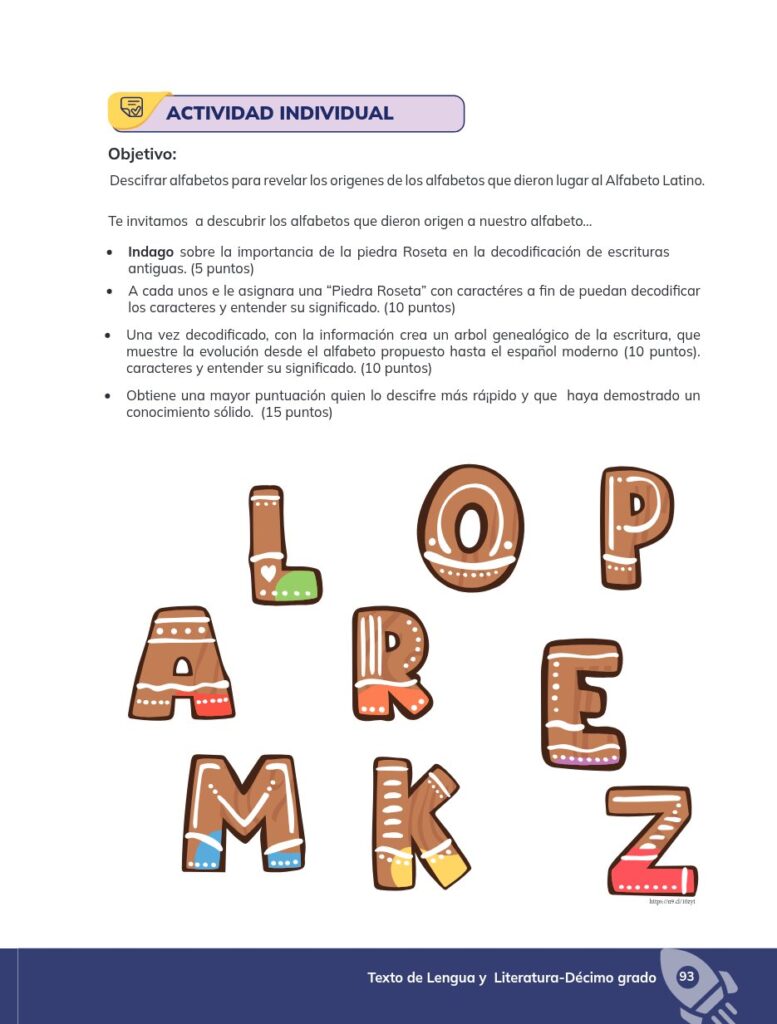 Lengua y Literatura - Educación General Básica - Subnivel Su - Página 94 - Proyecto Resumido
