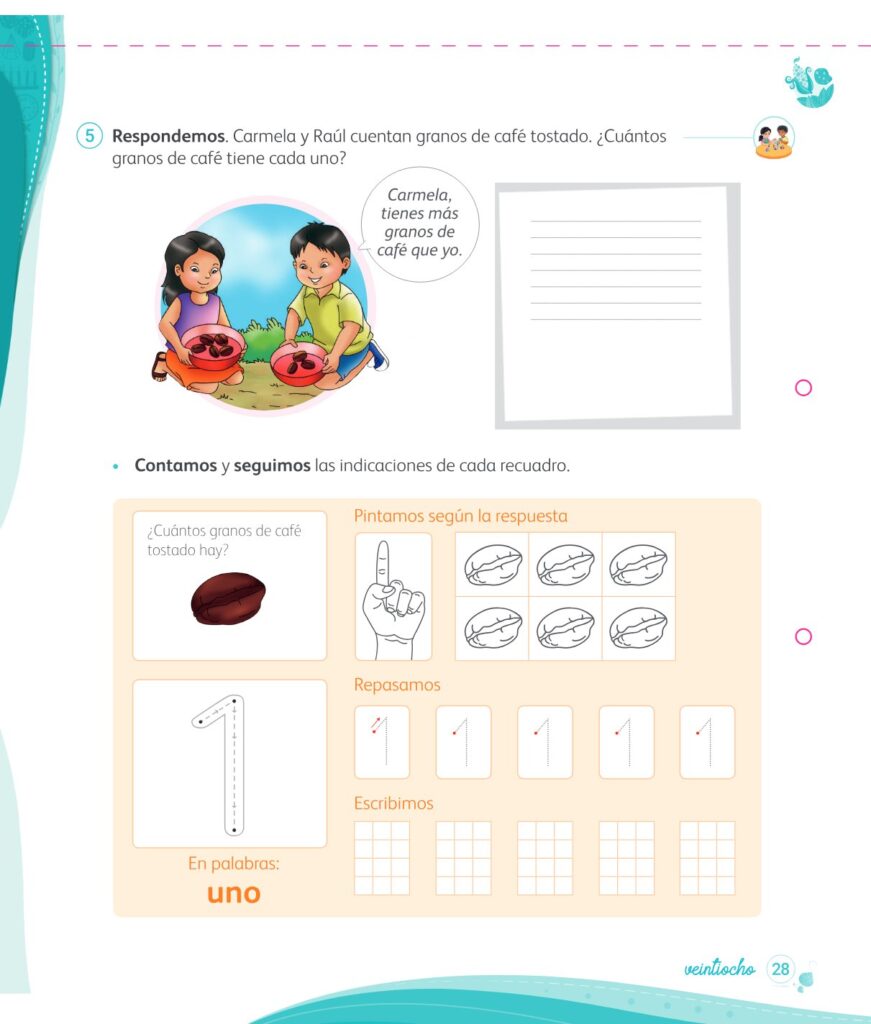 Matemática 1 – Mi cuaderno de autoaprendizaje - Página 28 - Contenido informativo Resumido